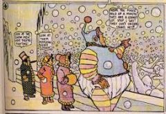 Sequential art form based on drawing with graphic novels having book length story lines.
 
Ex: (Comic) Windsor McCay. Little Nemo in Slumberland