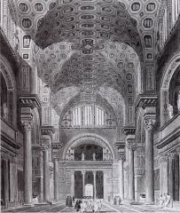 Drawing of Baths of Caracalla, late Empire, 225 ce