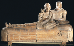 Sarcophagus with Reclining Couple
Cervateri, Rome, Italy
Circa 520 BCE