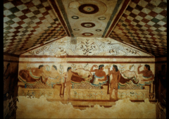 Tomb of the Leopards
Tarquinia
c. 480-470 BCE