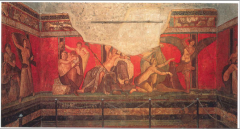 Initiation Rites of the Cult of Bacchus
60-50 BCE
Villa of the Mysteries, Pompeii