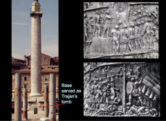 Column of Trajan
113-116 or after 117 CE
Forum of Trajan
Base served as Trajan's tomb