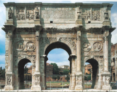 Arch of Constantine
Roman Forum
312-315 CE