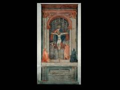 Trinity with the Virgin, St John the Evangelist and Donors by Masaccio
Fresco
Early Italian Renaissance
