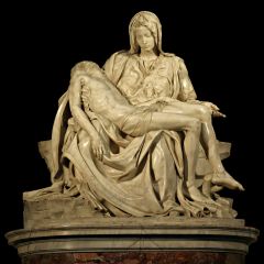 Pieta by Michelangelo
Marble
Italian High Renaissance