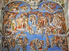 The Last Judgement by Michelangelo
fresco
Italian High Renaissance