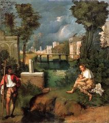 The Tempest by Giorgione
Oil on canvas
Italian High Renaissance (Venice)