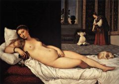 Venus of Urbino by Titian
oil on canvas
Italian High Renaissance