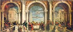 Feast in the House of Levi by Veronese
Oil on canvas
Italian High Renaissance (Venice)