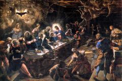 The Last Supper by Tintoretto
Oil on Canvas
Italian High Renaissance (Venice)