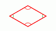 Four-sided shape where all sides have equal length