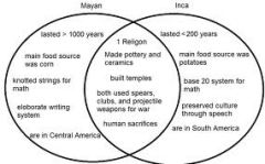 How did the Mayans and Incas specialize?  Were they the same or different.