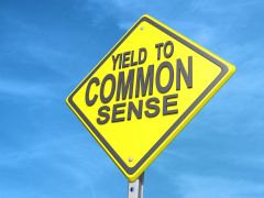 Question: 
What is the common sense position in perception? 