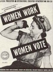 This amendment allows women to have the right to vote in any election. It was ratified on August 18th, 1920. After the Civil War in America, women protesters began to stand up for their right to vote.