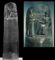 Stele of Hammurabi, Susa, Iran, 1750 BCE