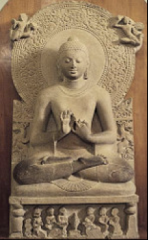 Buddha Preaching the First Sermon, Sarnath, c. 480
