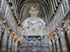 Ajanta Caves (Cave 26), Aurangabad District, 2nd Century BCE