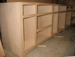 Solid wood is an effective choice for cabinet parts seen by people such as face frames, doors, drawer fronts, and so forth.
