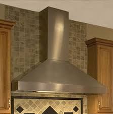Ventilation system which captures bi‐products from cooking, such as smoke, odor and takes away from cooking area.
