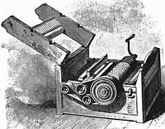 Eli Whitney invented the cotton gin. It helped pick the seeds out of cotton. It increased the production of cotton.