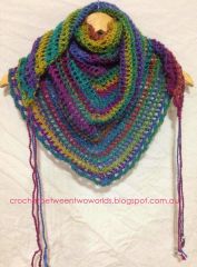 a scarf or wrap worn around the neck and face for warmth.