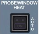 -- With at least one engine running on the ground, all six windows, the pitot
tubes, static ports, and AOA vanes are automatically heated electrically at low level.
-- The TAT probes are not heated on the ground. 
							
							
								
-- ...