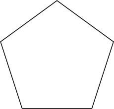 This shape has 5 sides. What is it called?