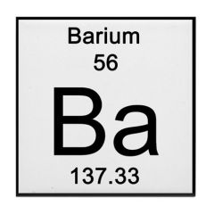 Relating to Barium (the metallic element 56)