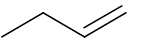 Give the structure of the product(s) when this 
alkene is reacted with concentrated hydrogen bromide (HBr) at room temperature and 
pressure (RTP)