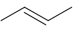 Give the structure of the product(s) when this 
alkene is reacted with steam in the presence of concentrated 
phosphoric acid at high 
temperatures and 
pressures.