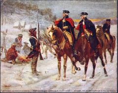 Pennsylvania fortress was the winter home of the Continental Army early on in the war. Troops were under supplied and undernourished as they survived the long cold winter there.