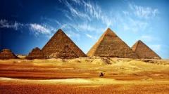  The pyramids are very old.  