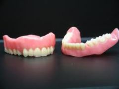 Dentures  

*Be sure the PT is cleaning them regularly, may need to disinfect.*