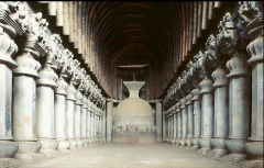 Karli: Chaitya hall, 50-70 AD. *