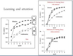 The Attentional Learning Theory could accurately predict the outcomes, but the Simple Learning Theory could not.