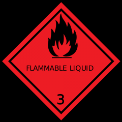 Is the ability of substances to burn or ignit causing  fire or combustion the degree of difficulty required to casue the combustion.