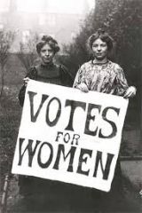 Gives women the right to vote
 
 