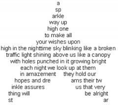 The pattern of rhyming lines in a poem.