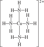 The atom in a ligand that is bound directly to the metal atom is known as the donor atom. For example, nitrogen is the donor atom in the [Cu(NH3)4]2+ complex ion: