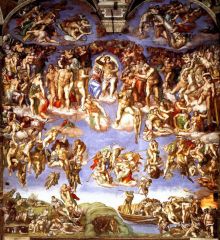 Michelangelo; painting; 1534 