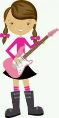 TO PLAY THE GUITAR
tocar=to play instruments