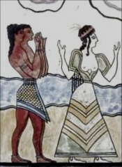minoan men and women