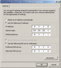 Dynamic host configuration protocol scope option 6

(Microsoft, 2011 p. 11-10)