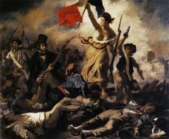 Delacroix
liberty leading the people
romanticism