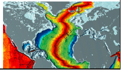 Why is the passive margin crust on the eastern US and western Africa the same age? 