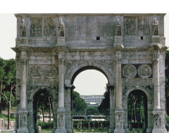 The Arch of Constantine, Rome 312-315
Early Christian