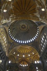 圣索菲亚大教堂（伊斯坦布尔）：帆拱
 Pendentive