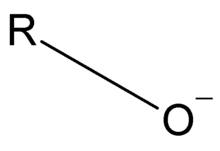 conjugate base of an alcohol