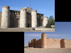 COMPARE:

Aljafería Palace
Qasr al-Hayr al-Sharqi