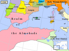 1130-1269
(12th - 13th centuries)

BUT...1212: End of Almohad Empire IN SPAIN